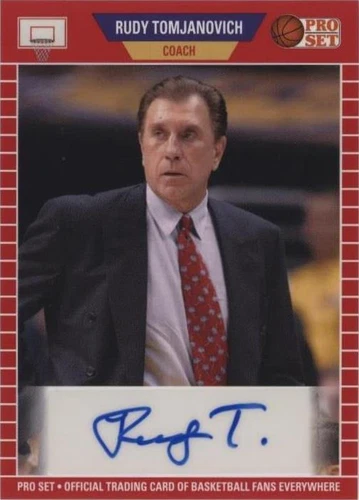 2021 Leaf Pro Set Sports - Rudy Tomjanovich #PSA-RT1