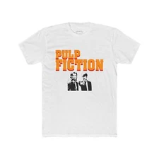 Pulp Fiction Unisex Cotton Crew Tee, Vintage Movie Shirt, Casual Graphic [...]