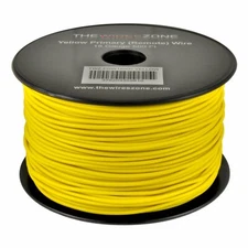 Yellow 18 Gauge 500 ft Copper Clad Aluminum Stranded Primary Remote Wire Cable