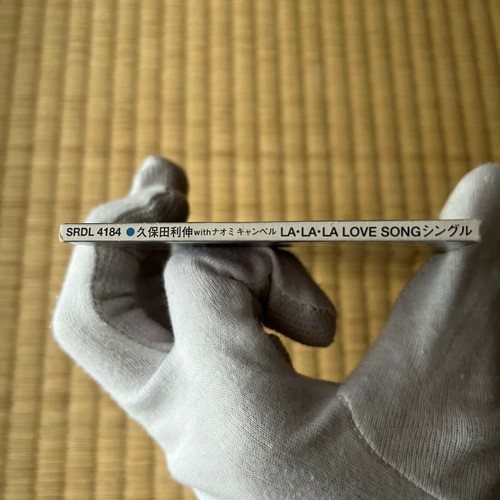 Toshinobu Kubota with NAOMI CAMPBELL - LA・LA・LA LOVE SONG 3" inch CD Single 8cm - Picture 7 of 11
