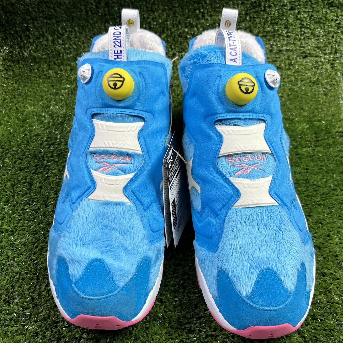 DORAEMON ATMOS REEBOK CLASIC INSTAPUMP FURY OG BLUE GV7288 Men’s Size 11 US