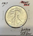 1927-S Walking Liberty Half Dollar. Looks VF or EF but see pics and decide.