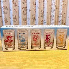 Puella Magi Madoka Magica Glass set Lawson limited Rare collection