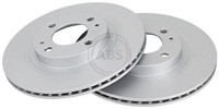 2X A.B.S. Bremsscheibe 18289 FüR CitroËN Mitsubishi Peugeot