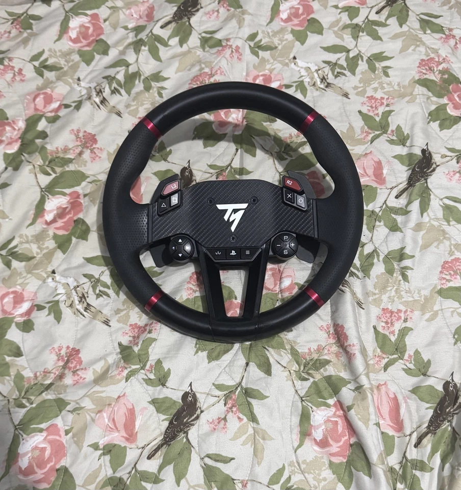 Thrustmaster T598 Racing Wheel with Pedals In Original Box cables included - Image 2 of 4