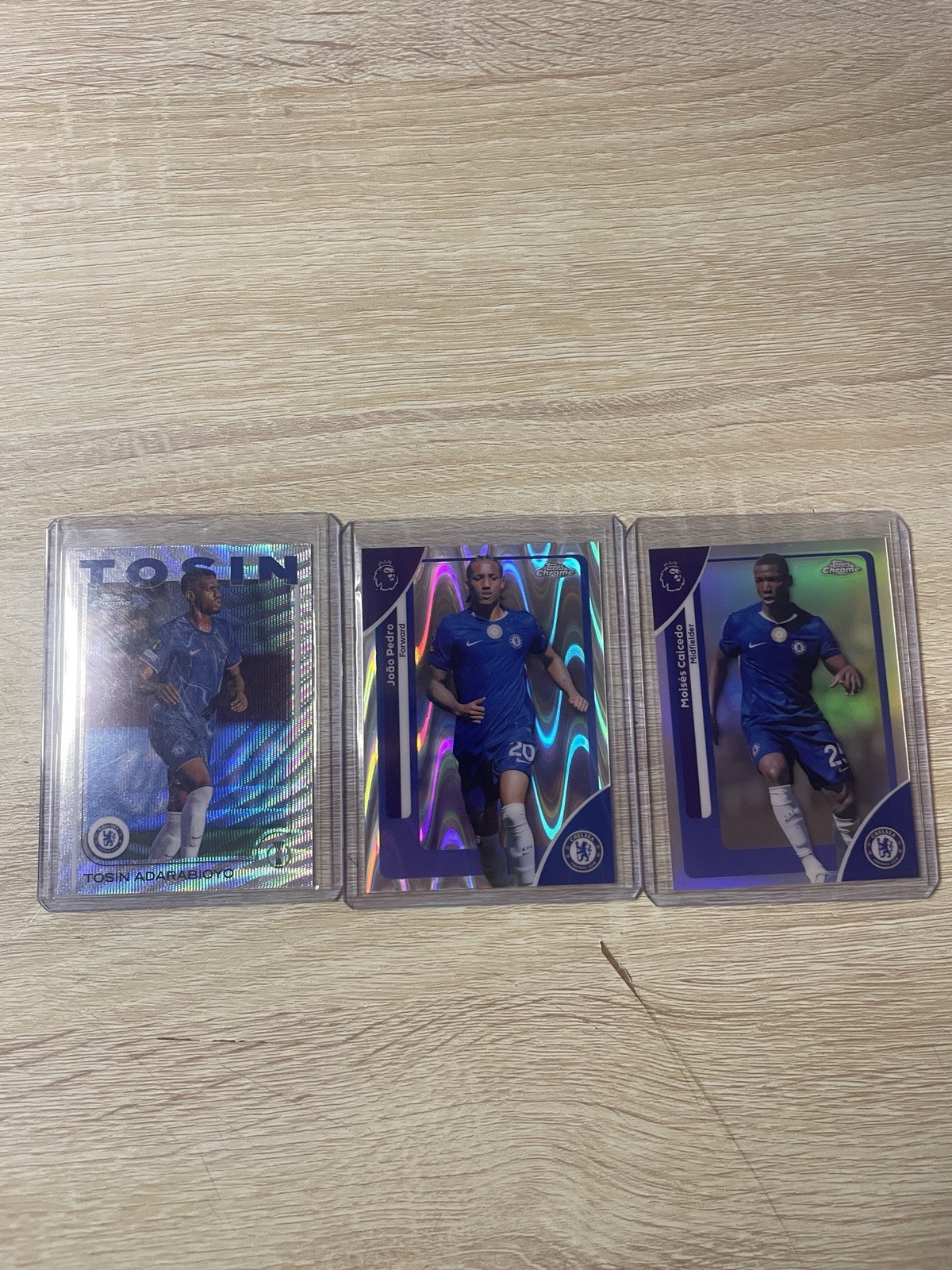 Topps Chrome & Panini Prizm Premier League Chelsea FC Card Lot 9 view 3