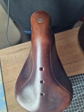 Fahrradsattel Leder