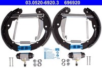 NEU - ATE 03.0520-6920.3 Bremsbackensatz FüR Seat Skoda VW
