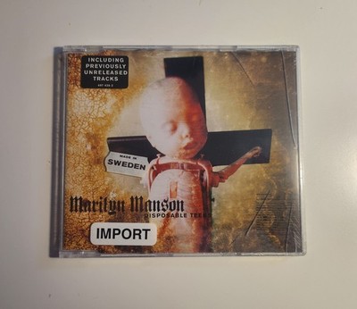 *SEALED* Marilyn Manson Disposable Teens CD Single 2001 Swedish Import
