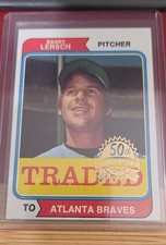 2023 Topps Heritage - 1974 Topps Originals Buybacks Traded Barry Lersch #313T