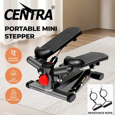 Centra Mini Stepper Adjustable Resistance Rope Aerobic Step Trainer Fitness
