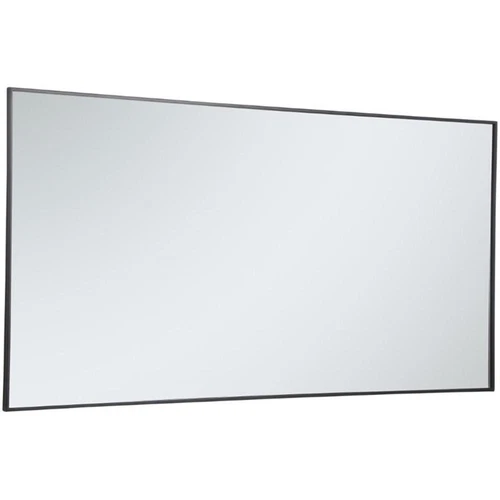 Elegant Decor Eternity 72" x 36" Contemporary Metal Frame Mirror in Black - Picture 5 of 12