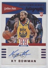 2019-20 Panini Chronicles Hometown Heroes Rookie Red Ky Bowman #HH-KYB Auto 5l1