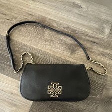 Tory Burch Britten Women's Convertible Crossbody/Clutch Handbag Purse