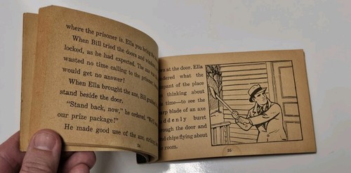 Ella Cinders Mysterious Houe Book Comic Conselman Plumb Whitman 1934 - Picture 5 of 6