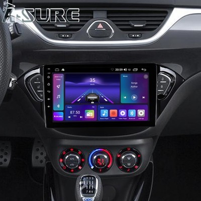 CarPlay Für Opel Corsa E 2015-2019 Adam Android 15 Autoradio GPS Navi SWC 2+64G