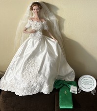 Ashton Drake Irish Bride Porcelain Doll “Moira” LE 377 AA, 18 in By Judy Belle