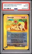 Smeargle Reverse Holo 109/147 - Pokemon Aquapolis PSA 8 (New cert, Pop 24!!) on eBay