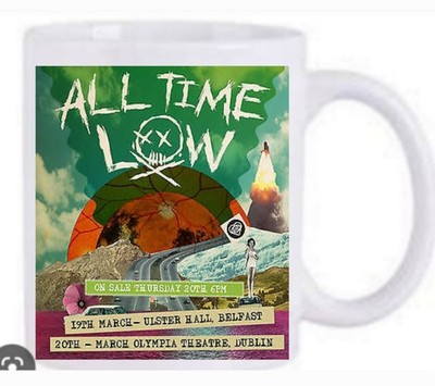 all time low tour Becher Neu Und Spülmaschinenfest 