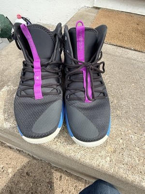Nike Hyperdunk X Flight Huarache Berry Zoom Shoes Sz. 10 Rare Basketball ( NICE)