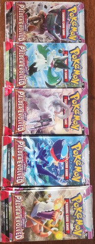 FACTORY SEALED!! 1x POKEMON "SCARLET & VIOLET: PALDEA EVOLVED" 10 KARTEN BOOSTER