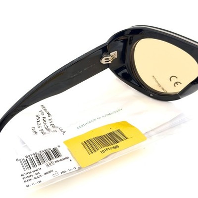 BOTTEGA VENETA 1362 BV1362S SCUDO Black Yellow Ribbon Unisex Mask