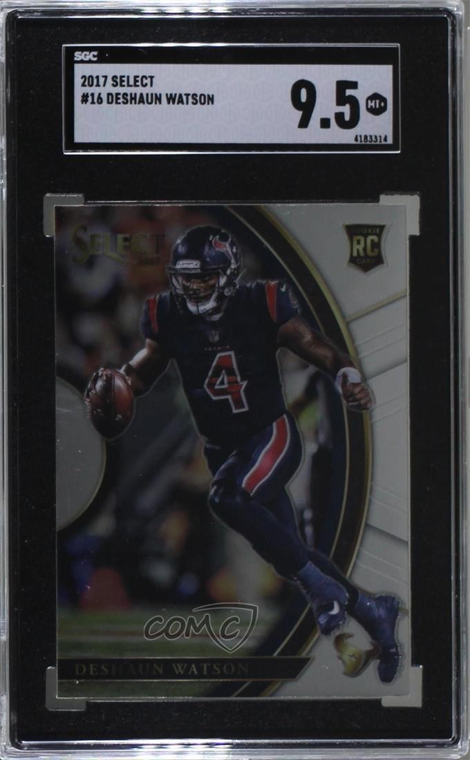 2017 Panini Select Concourse Deshaun Watson #16 SGC 9.5 Mint+ 9n2