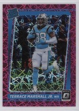 2021 Panini Donruss Optic Pink Velocity Prizm 71/79 Terrace Marshall Jr 15r3