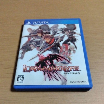 Lord Of Apocalypse PS Vita Sony Sony PSV Square Enix Action RPG Japan