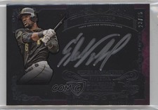 2015 Topps Five Star Silver Signatures Purple 23/25 Starling Marte Auto e6p