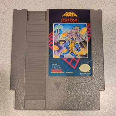 Capcom Mega Man (Nintendo NES) NTSC-U/C 1987 Platformer Action w/ Dust Cover