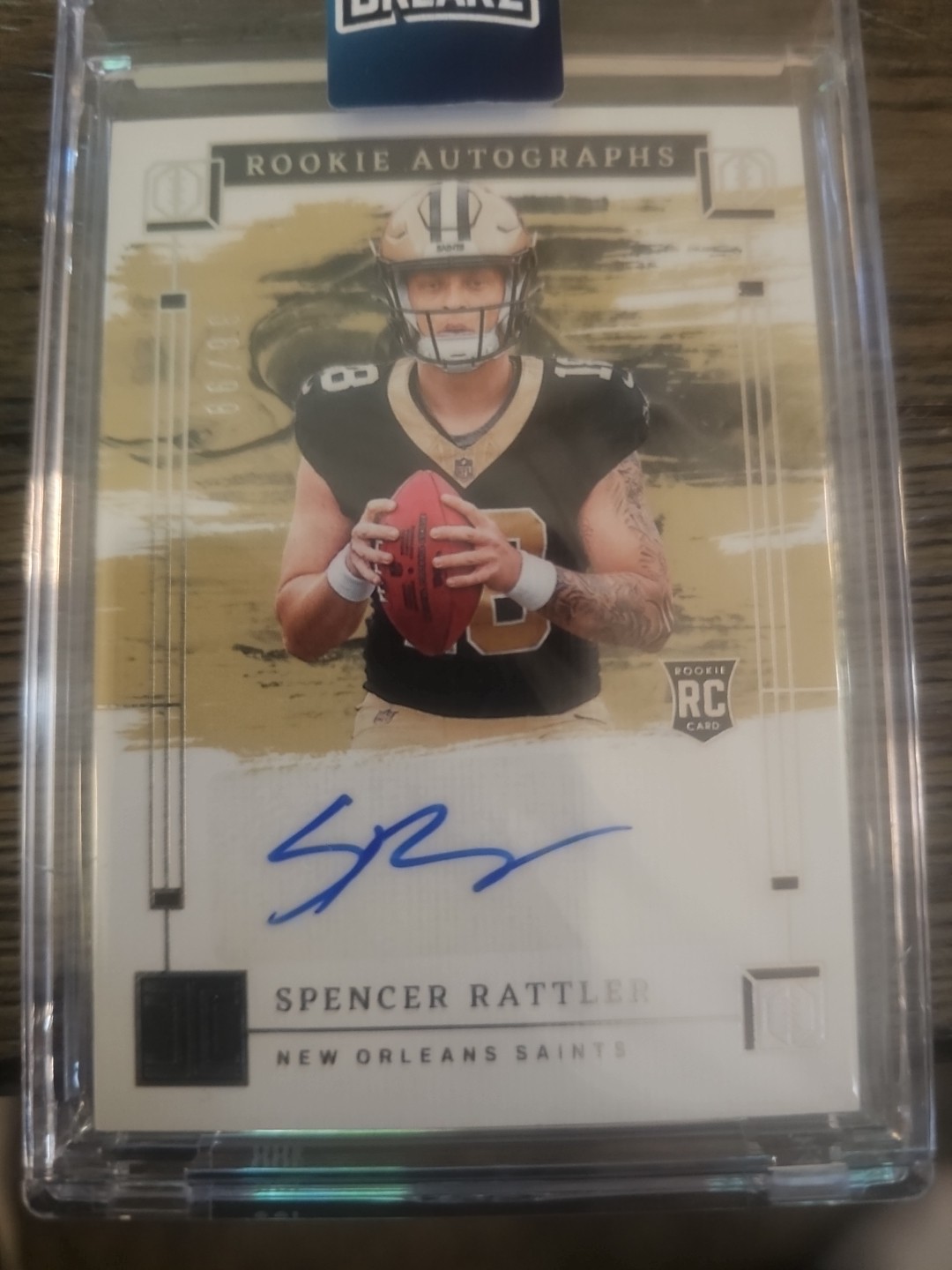2024 Panini Impeccable - Rookie Autographs Spencer Rattler #RA-SRR /99 (AU, RC)