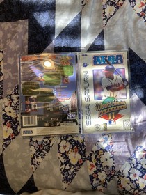 Sega Saturn MK-80000A With Controllers & 15 Games & Pound HDMI Adapter +extras