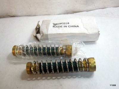 3/4 Garden Hose Extension Adapter with Kink Protector 2 Pack