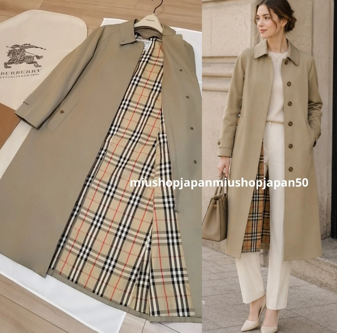 Vintage Burberry Trench Coat In Women's Coats & Jackets for sale