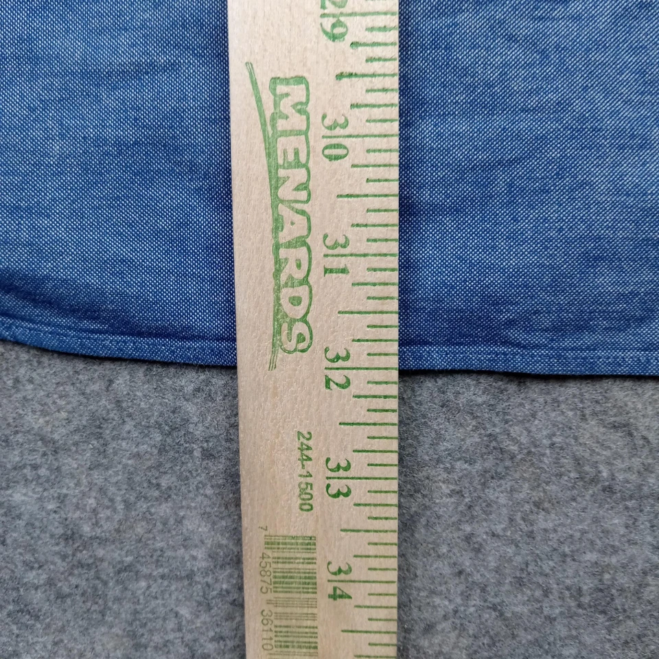 Camisa Charles Tyrwhitt Para Hombre XL Azul Abotonada Oxford Manga Larga Calce Clásico Foto 4 de 4