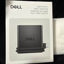 BRAND NEW Dell Pro 4-in-1 USB-C Travel Hub (B...