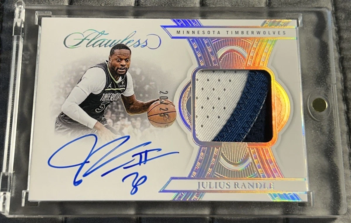 Julius Randle Basketball Autographed Sports Trading Cards 