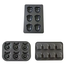 Thickened Japanese Style Nonstick Cake Molds With 6 Multi Designs For Baking
