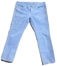 Vineyard Vines Sky Blue Corduroy Trousers Size 10 Ideal For Everyday Style.