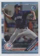2019 Bowman Draft Chrome Sky Blue Refractor Domingo Acevedo #BDC-102 0qj