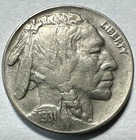 1931-S Buffalo Nickel AU 423