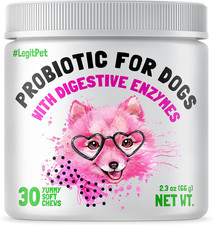 Probiotics for Dogs Natural Digestive Enzymes Prebiotics for Allergy Itch Relief