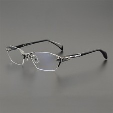 Luxury Pure Titanium Eyeglass frames Rimless Man Eyewear Glasses 58-15-145