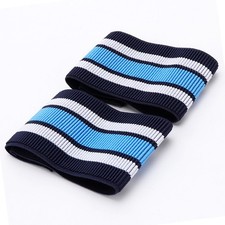 2pcs/pair Set Harness Blue 285*75mm Outdoor Cycling Latex High-quality Band Legs