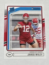 2024 Donruss Football #387 - Jared Wiley RC - Kansas City Chiefs