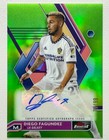 Diego Fagundez 2023 Topps Finest MLS Auto Green Refractor 71/99 #A-DF