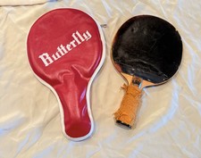 Vintage Butterfly Table Tennis Racket Paddle ...