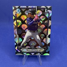 2026 Bowman Roldy Brito /35 Chrome Logofractor 1st Bowman #BCP-21 - Rockies