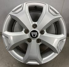 DACIA DUSTER 16" INCH SILVER ALLOY WHEEL RIM 5x114.3 ET50 403006101R 2017-2025